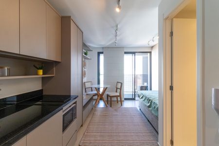 Studio para alugar com 26m², 1 quarto e sem vagaCozinha