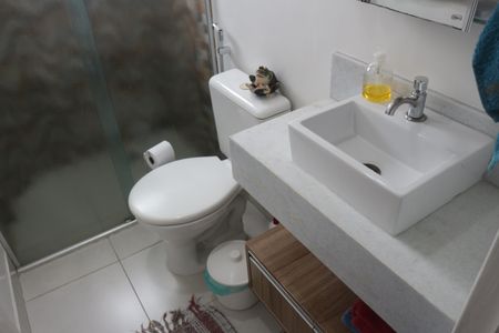 Banheiro da Suíte 1 de apartamento à venda com 2 quartos, 112m² em Santa Maria, São Caetano do Sul