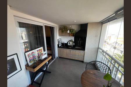 Varanda da Sala de apartamento à venda com 2 quartos, 87m² em Vila Dom Pedro Ii, São Paulo
