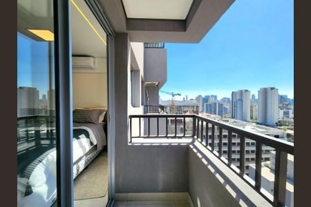 Studio para alugar com 24m², 1 quarto e sem vagaVaranda