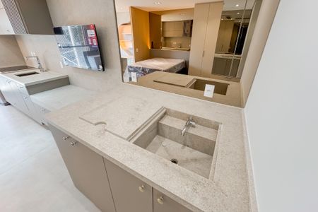 Studio para alugar com 38m², 1 quarto e sem vaga Studio para alugar com 38m², 1 quarto e sem vagaÁrea de Serviço
