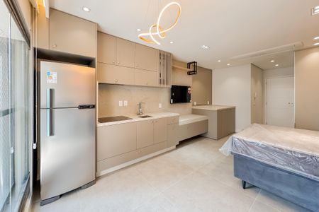 Studio para alugar com 38m², 1 quarto e sem vaga Studio para alugar com 38m², 1 quarto e sem vagaCozinha