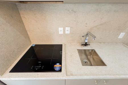 Studio para alugar com 38m², 1 quarto e sem vaga Studio para alugar com 38m², 1 quarto e sem vagaCozinha