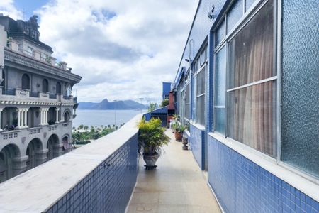 Varanda da Sala de apartamento à venda com 3 quartos, 173m² em Flamengo, Rio de Janeiro