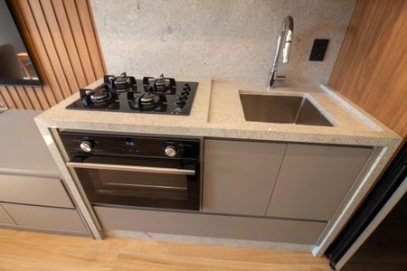 Studio para alugar com 29m², 1 quarto e sem vagaCozinha