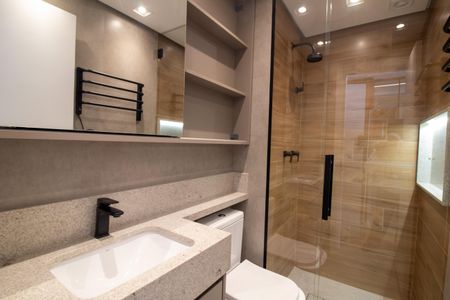 Studio para alugar com 29m², 1 quarto e sem vagaBanheiro