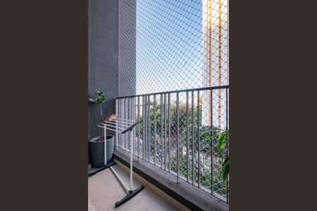 Sala/Cozinha - Varanda de apartamento à venda com 1 quarto, 40m² em Pinheiros, São Paulo