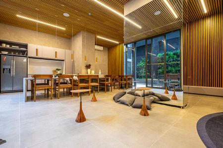 Apartamento à venda com 40m², 1 quarto e 1 vaga Apartamento à venda com 40m², 1 quarto e 1 vagaÁrea comum - Salão de festas