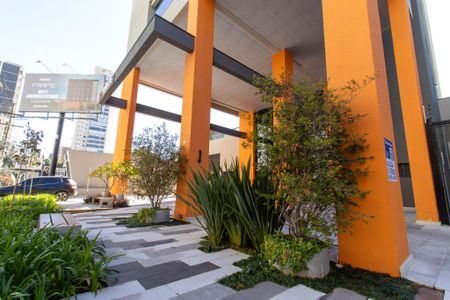 Apartamento para alugar com 42m², 1 quarto e 1 vagaPlaca