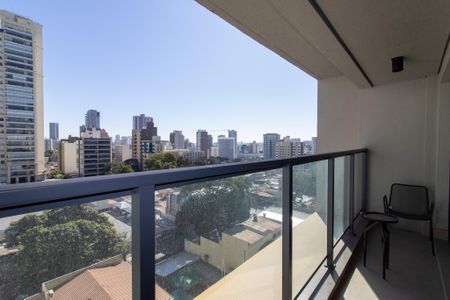 Varanda da Sala de apartamento para alugar com 1 quarto, 42m² em Cambuí, Campinas