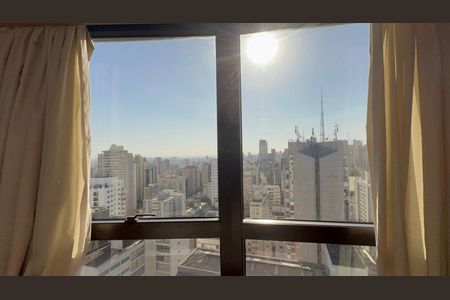 Studio para alugar com 32m², 1 quarto e sem vaga Studio para alugar com 32m², 1 quarto e sem vagaVista do quarto