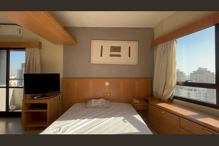 Studio para alugar com 32m², 1 quarto e sem vaga Studio para alugar com 32m², 1 quarto e sem vagaQuarto