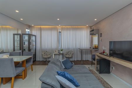 Sala de apartamento à venda com 3 quartos, 102m² em Castelo, Belo Horizonte