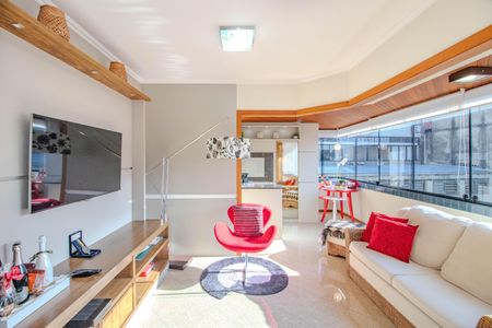 Sala de apartamento à venda com 2 quartos, 76m² em Petrópolis, Porto Alegre