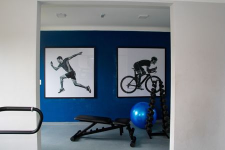 Apartamento para alugar com 43m², 2 quartos e sem vaga Apartamento para alugar com 43m², 2 quartos e sem vagaÁrea comum - Academia