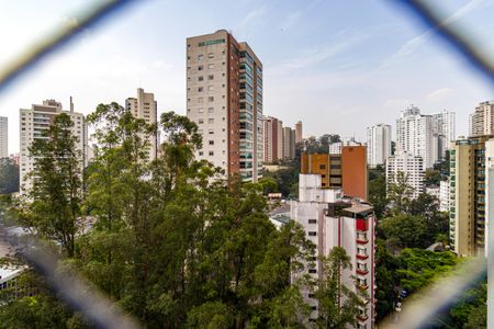 Sacada Vista  de apartamento à venda com 3 quartos, 117m² em Vila Andrade, São Paulo