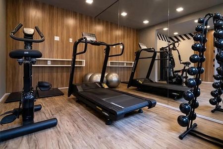 Apartamento à venda com 28m², 1 quarto e sem vaga Apartamento à venda com 28m², 1 quarto e sem vagaÁrea comum - Academia