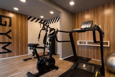 Área comum - Academia de apartamento à venda com 1 quarto, 28m² em Vila das Belezas, São Paulo