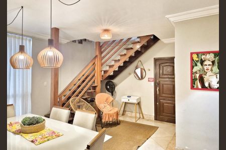 Sala de apartamento à venda com 4 quartos, 185m² em Castelo, Belo Horizonte