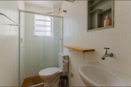 Banheiro de apartamento à venda com 1 quarto, 32m² em Sé, São Paulo