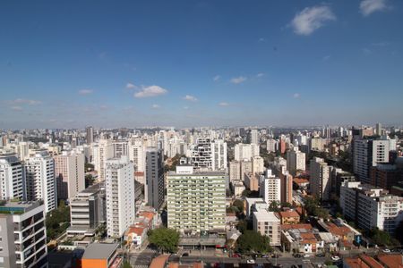 Varanda Vista  de apartamento à venda com 2 quartos, 78m² em Pinheiros, São Paulo