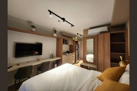 Studio para alugar com 29m², 1 quarto e sem vaga Studio para alugar com 29m², 1 quarto e sem vagaStudio