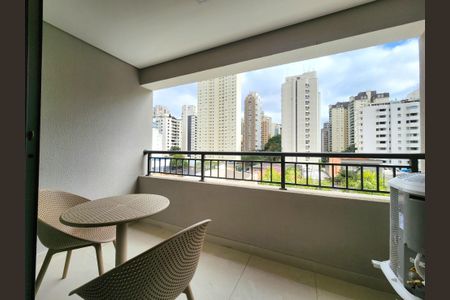 Studio para alugar com 29m², 1 quarto e sem vaga Studio para alugar com 29m², 1 quarto e sem vagaVaranda