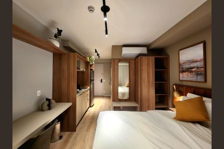 Studio para alugar com 29m², 1 quarto e sem vaga Studio para alugar com 29m², 1 quarto e sem vagaStudio