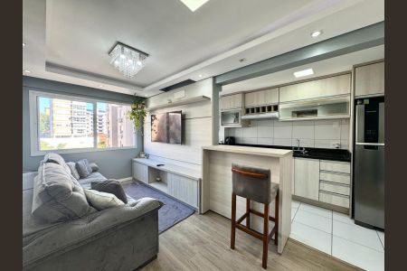 Sala de apartamento à venda com 2 quartos, 65m² em Centro, Canoas