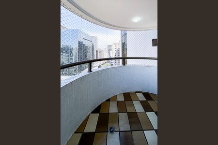 Varanda da Sala de apartamento para alugar com 1 quarto, 52m² em Bela Vista, São Paulo