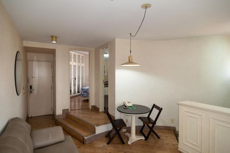 Sala de apartamento para alugar com 1 quarto, 52m² em Bela Vista, São Paulo