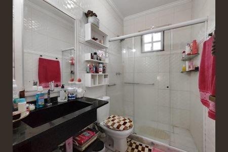 Casa de condomínio para alugar com 250m², 5 quartos e 2 vagasBanheiro da Suíte 3