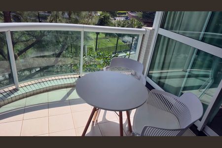 Varanda de apartamento à venda com 1 quarto, 50m² em Barra da Tijuca, Rio de Janeiro