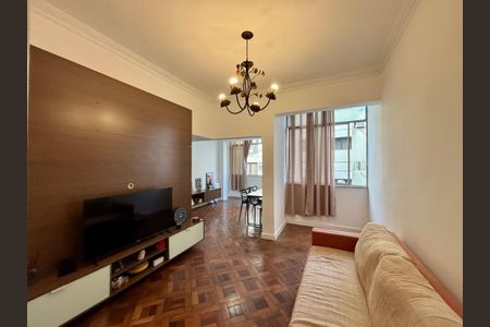 Sala de apartamento à venda com 2 quartos, 100m² em Leblon, Rio de Janeiro