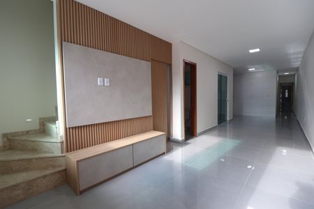 Sala de casa à venda com 3 quartos, 140m² em Vila Camilópolis, Santo André