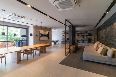 Studio para alugar com 25m², 1 quarto e sem vaga Studio para alugar com 25m², 1 quarto e sem vagaÁrea comum - Salão de festas