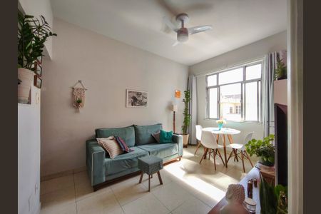 Sala de apartamento à venda com 1 quarto, 48m² em Andaraí, Rio de Janeiro