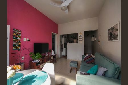 Sala de apartamento à venda com 1 quarto, 48m² em Andaraí, Rio de Janeiro