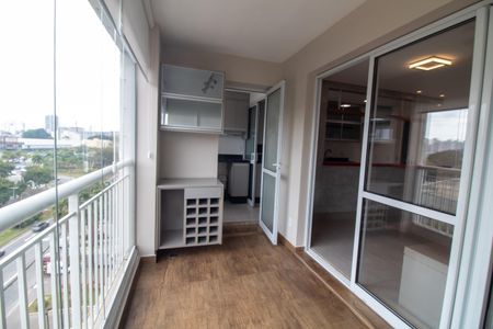 Varanda da Sala de apartamento à venda com 2 quartos, 65m² em Jardim Dom Bosco, São Paulo