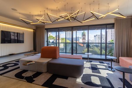 Studio à venda com 23m², 1 quarto e sem vagaÁrea comum - Salão de festas