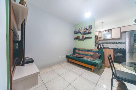 Sala de apartamento à venda com 2 quartos, 40m² em Jardim Ipanema, Santo André