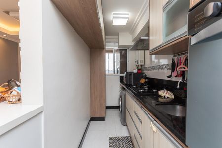 Cozinha de apartamento à venda com 3 quartos, 76m² em Jardim Itu, Porto Alegre