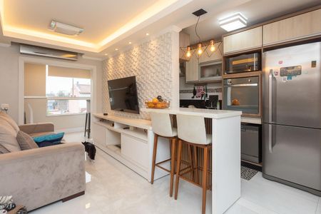 Sala de apartamento à venda com 3 quartos, 76m² em Jardim Itu, Porto Alegre