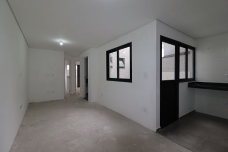 Sala de apartamento para alugar com 2 quartos, 58m² em Vila Curuçá, Santo André