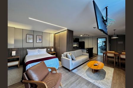 Studio à venda com 50m², 1 quarto e 1 vaga Studio à venda com 50m², 1 quarto e 1 vagaSala