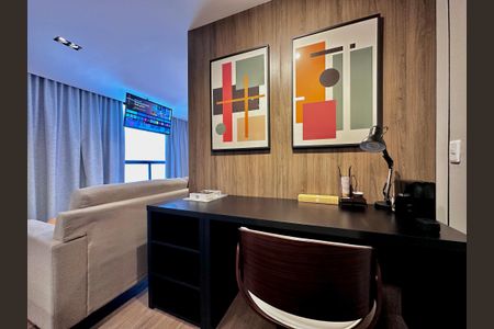 Studio à venda com 50m², 1 quarto e 1 vaga Studio à venda com 50m², 1 quarto e 1 vagaSala