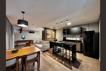 Studio à venda com 50m², 1 quarto e 1 vaga Studio à venda com 50m², 1 quarto e 1 vagaSala