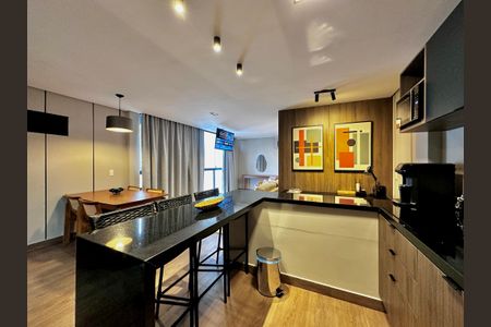 Studio à venda com 50m², 1 quarto e 1 vaga Studio à venda com 50m², 1 quarto e 1 vagaCozinha