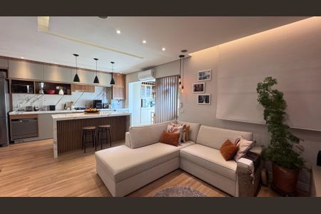 Sala de apartamento à venda com 2 quartos, 72m² em Parque Italia, Campinas