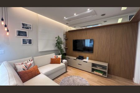 Sala de apartamento à venda com 2 quartos, 72m² em Parque Italia, Campinas